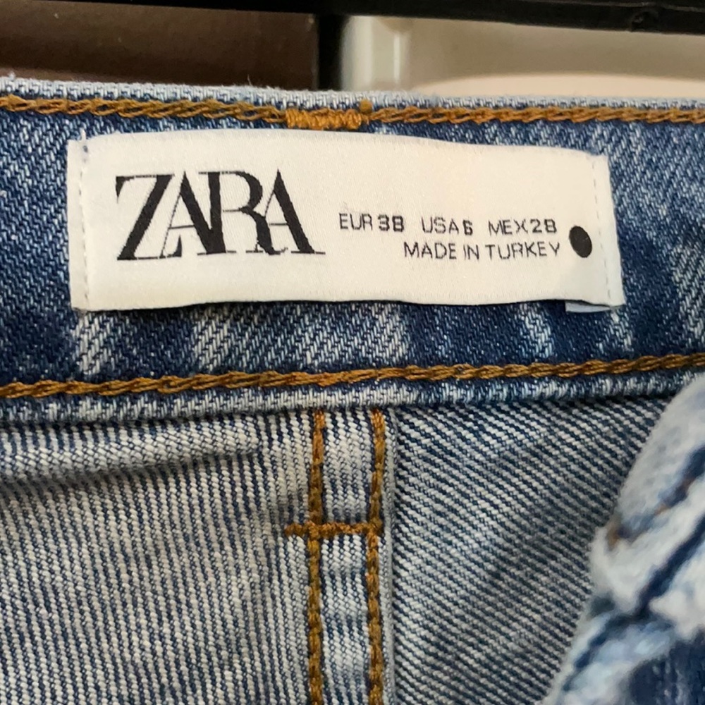 Zara high rise jeans